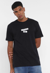 Camiseta Quiksilver Box Masculina - Preto