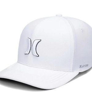 Hurley Block Aba Curva Branco