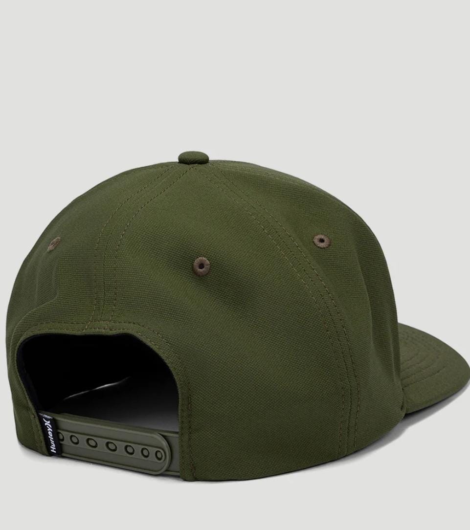 Hurley Icon Aba Curva Verde Militar - Imagem 2